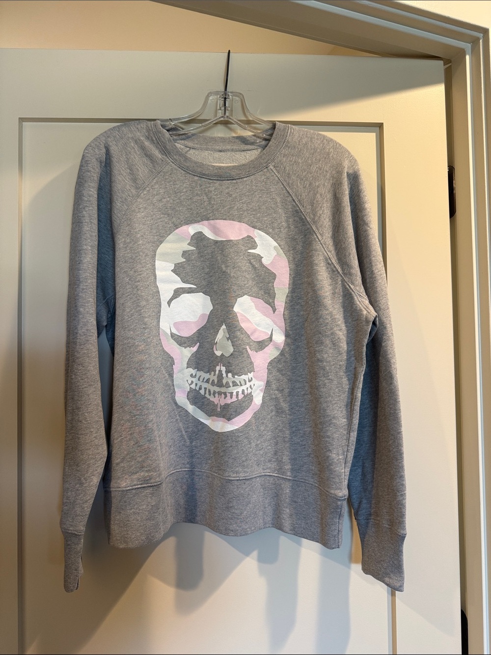 Zadig &Voltaire upset skull sweatshirt worn once